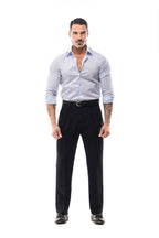 Camisa de Rayas Blanca y Celeste · Righe
