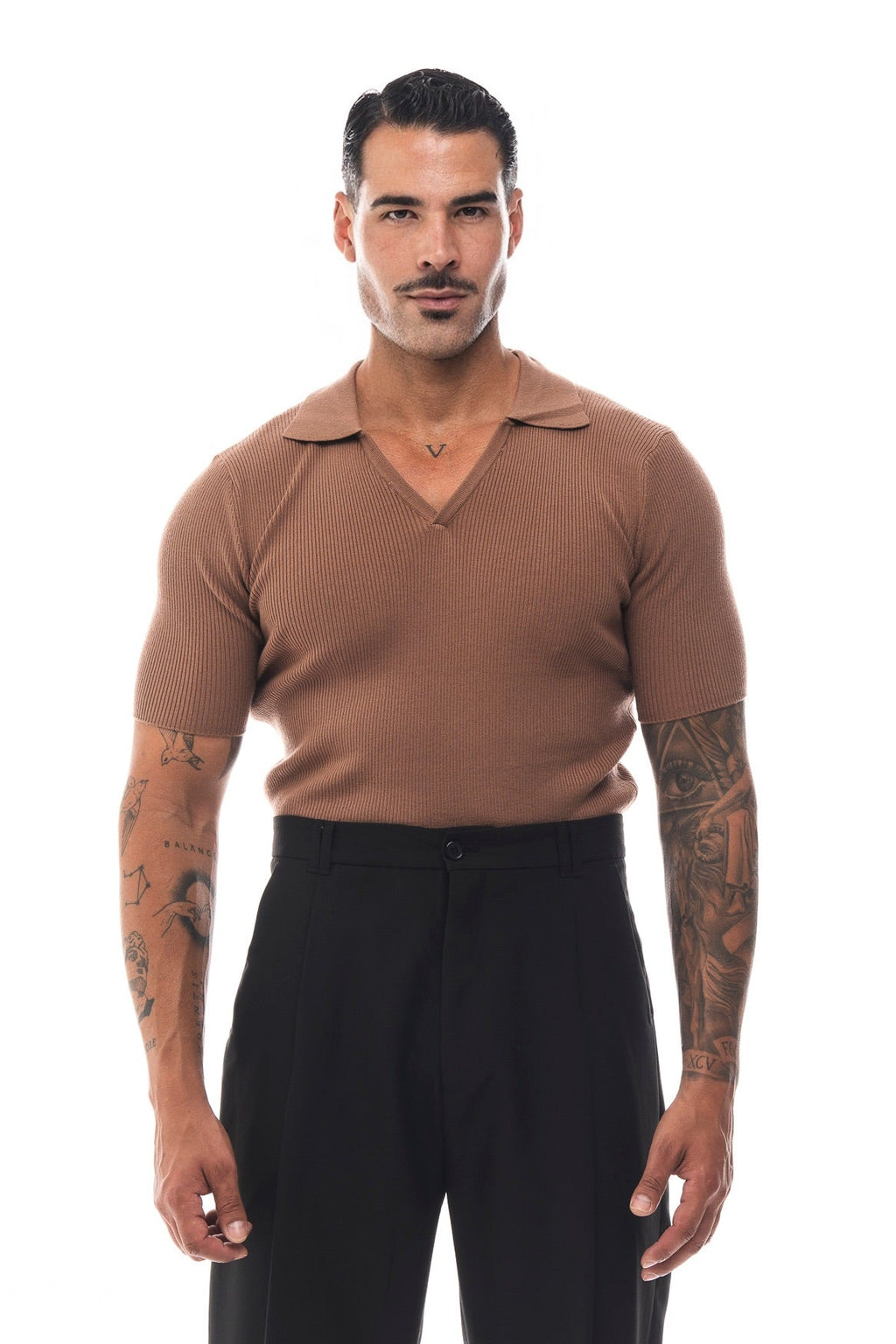 Polo Canalé Manga Corta · Costine
