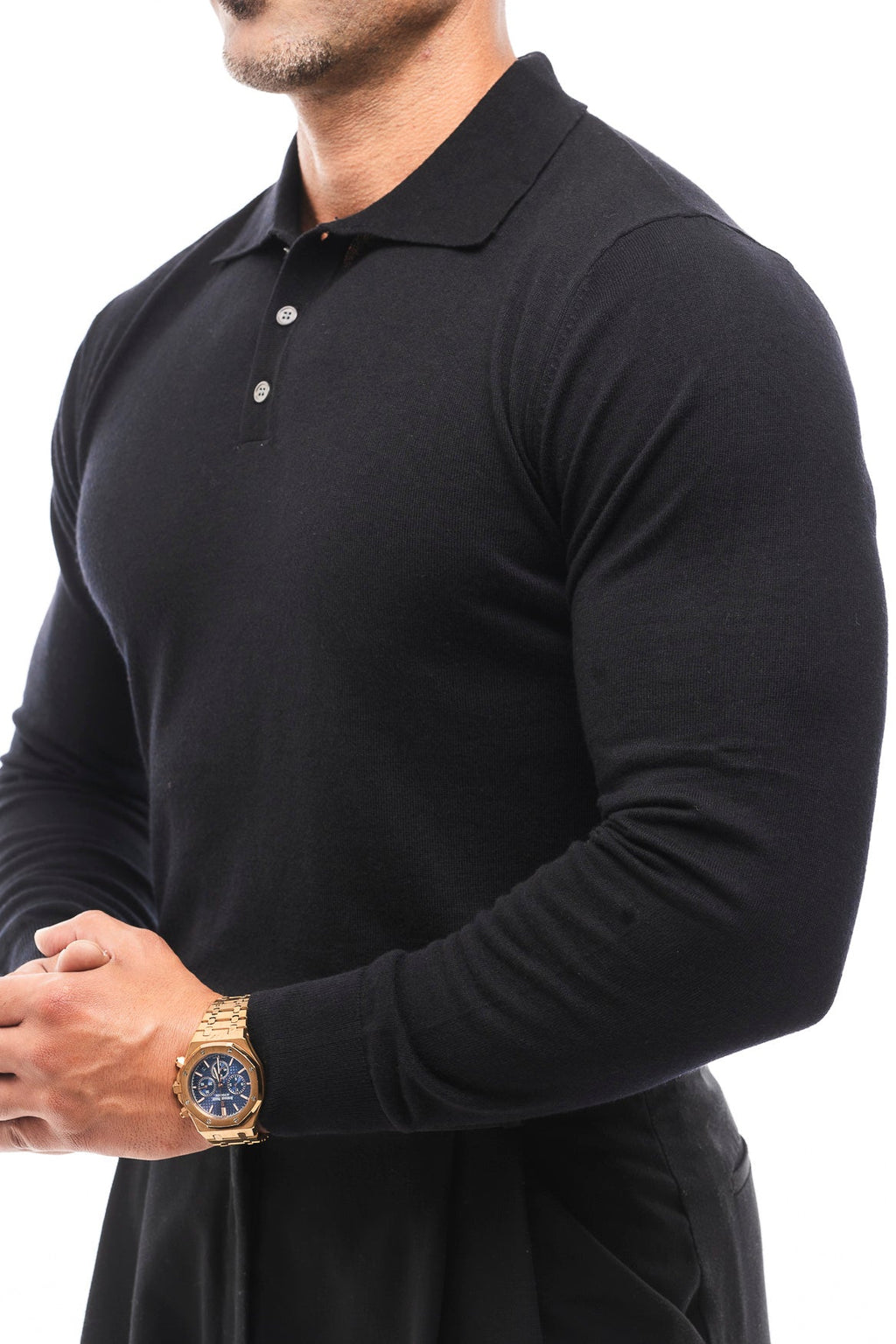 Polo de Punto Manga Larga · Maglia