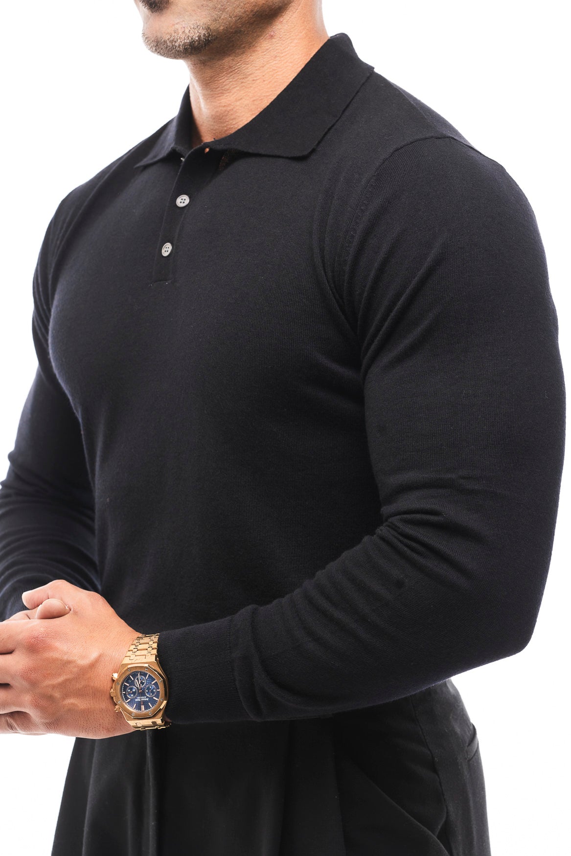 Polo de Punto Manga Larga · Maglia
