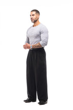 Henley Jaspeado Manga Larga · Mélange