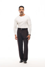 Pantalón Amplio Raya Diplomática · Gessato