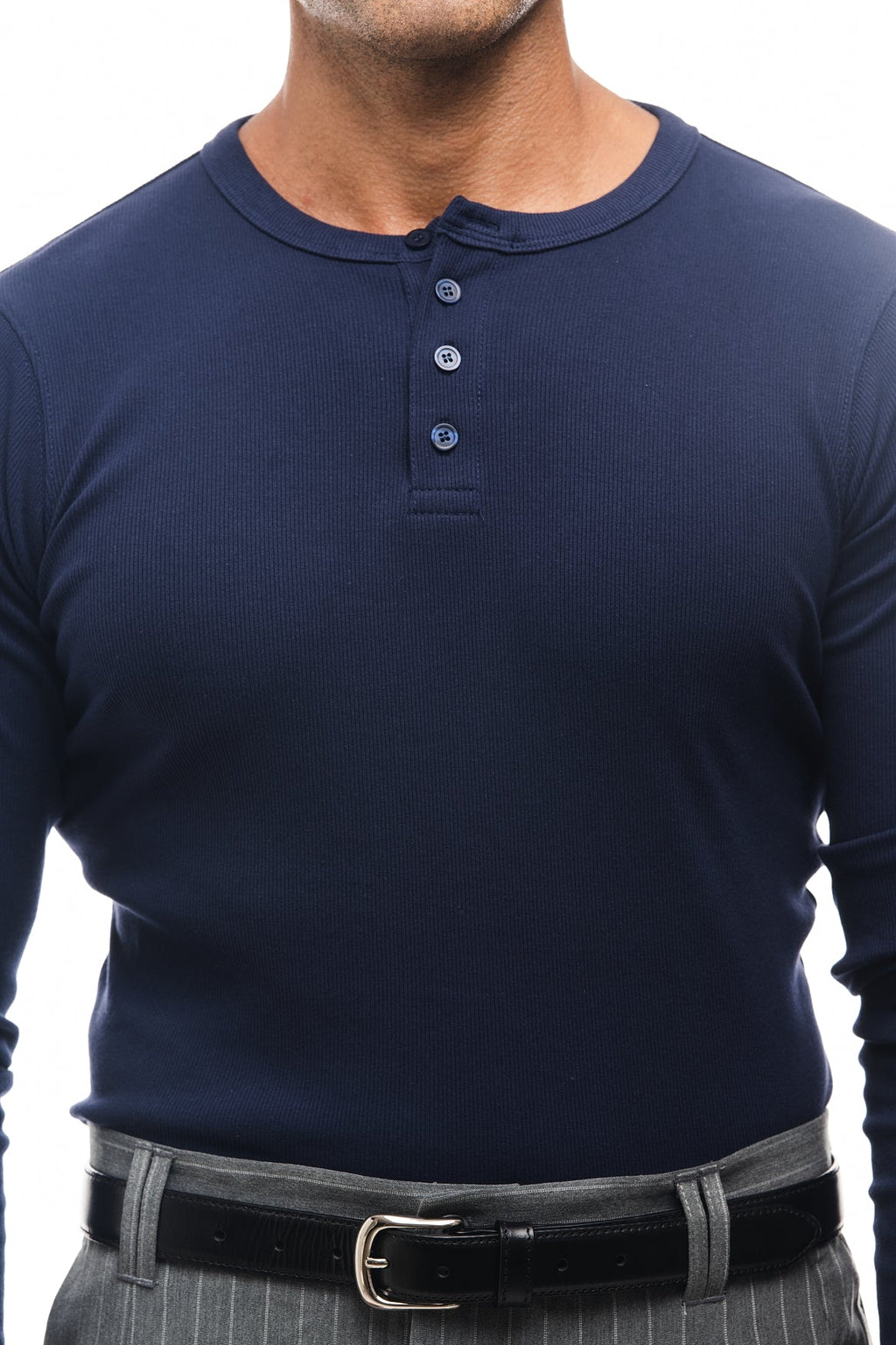 Henley Canalé Manga Larga · Costine