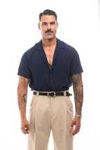 Camisa Fluida Manga Corta · Estate