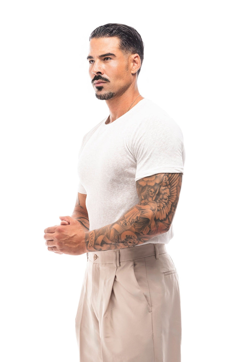 Camiseta de Lino Slim · Lino
