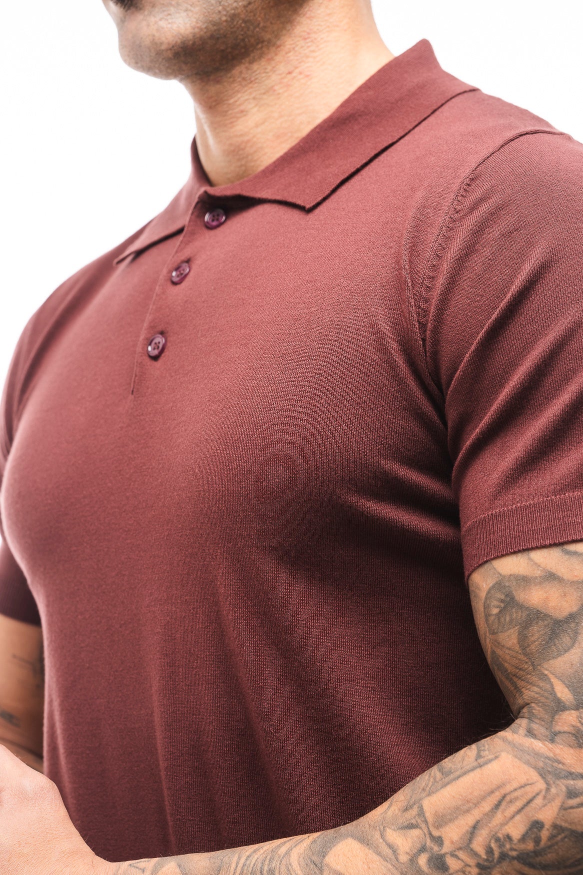 Polo de Punto Manga Corta · Maglia