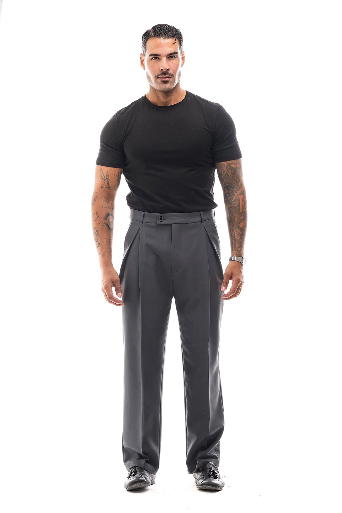 Pantalón Amplio Doble Pinza · Sartoriale