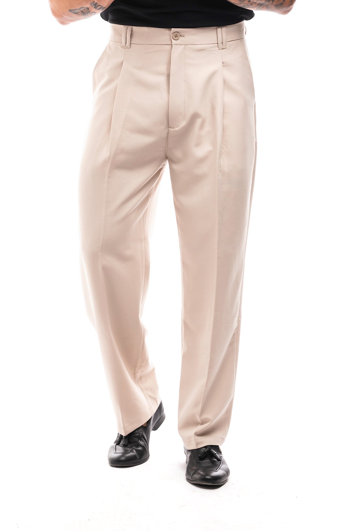 Pantalón Amplio con Pinzas · Classico
