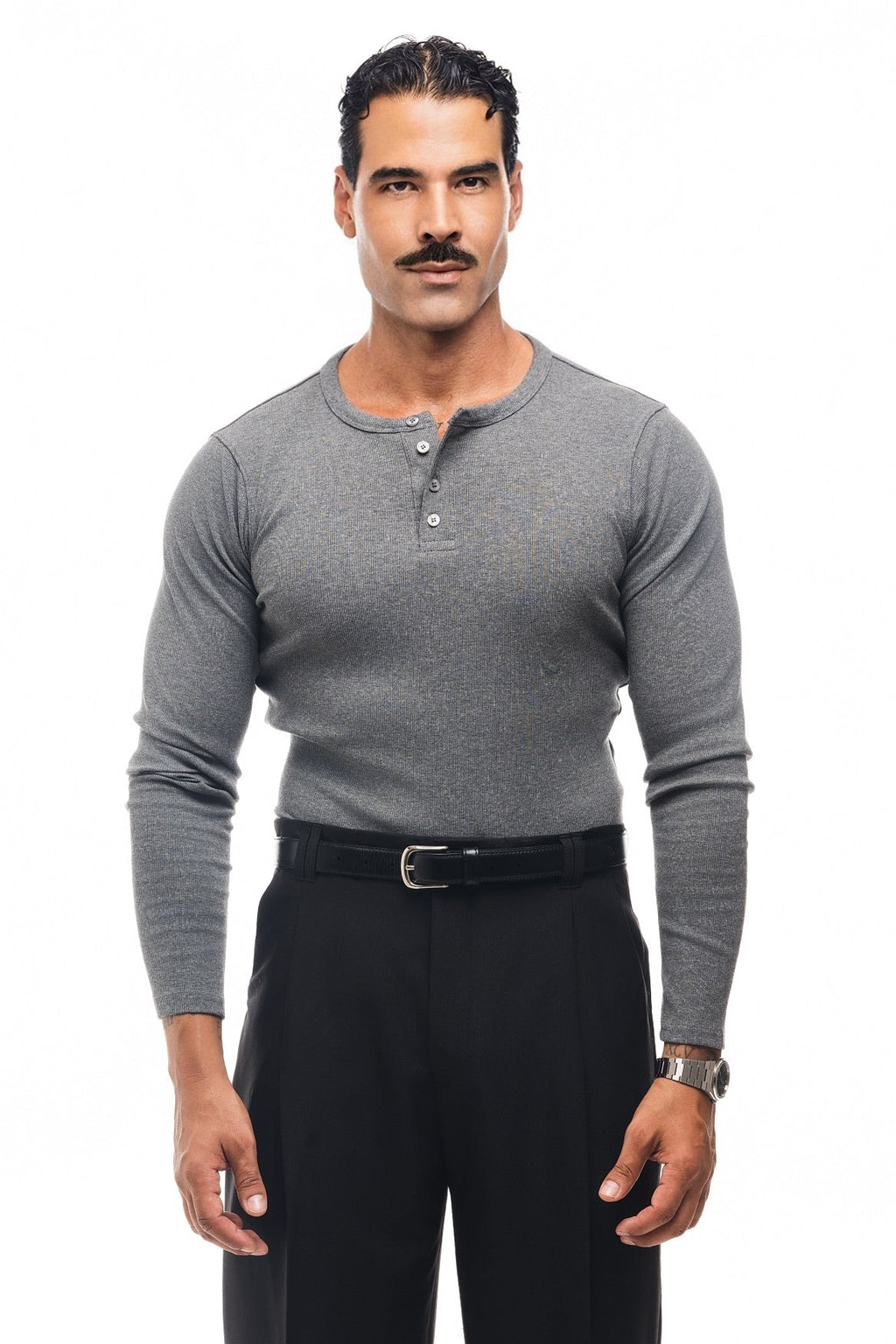 Henley Canalé Manga Larga · Costine