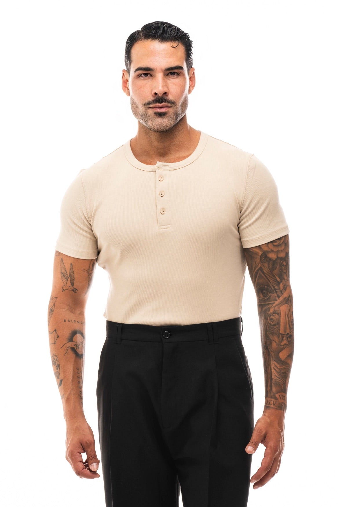 Henley Canalé Manga Corta · Costine