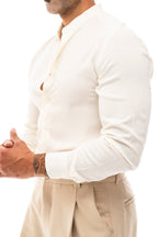 Camisa Cuello Mao · Moderno
