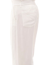 Pantalón de Lino con Pinzas · Lino
