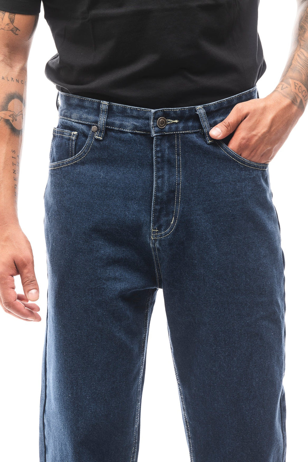 Vaquero Amplio · Denim