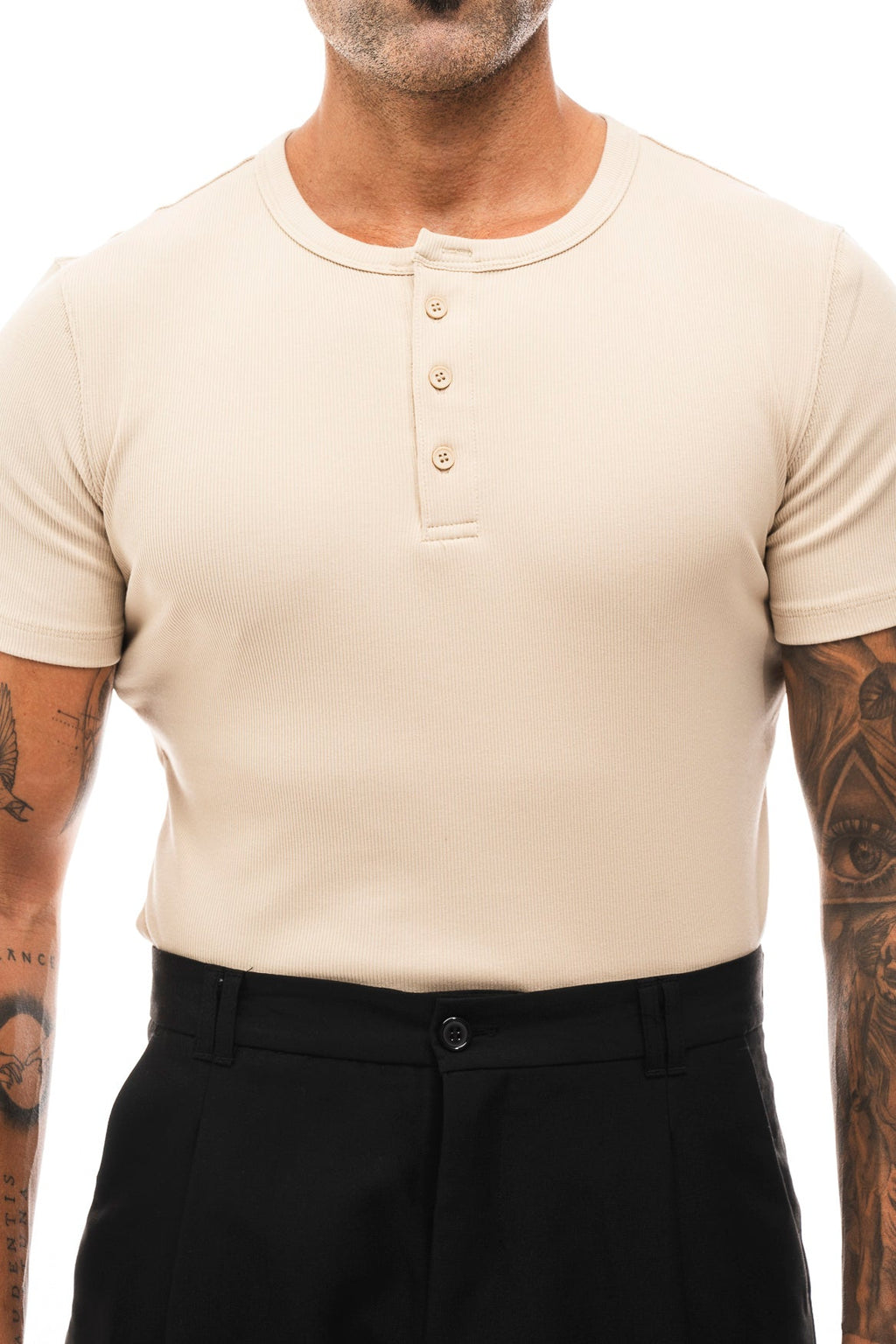 Henley Canalé Manga Corta · Costine