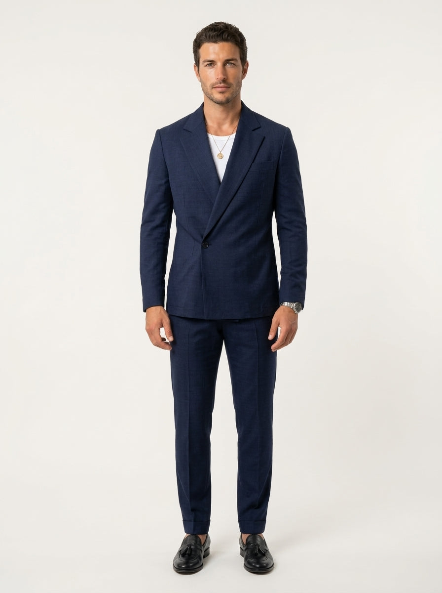 Abito Monopetto Navy VITTORI LUVANO, vista frontal