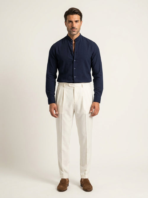 Camicia Collo Coreano VITTORI LUVANO, vista frontal