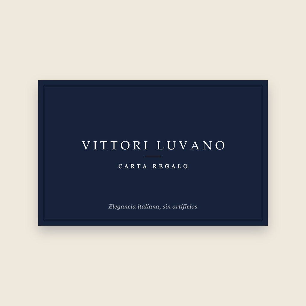 Carta Regalo VITTORI LUVANO